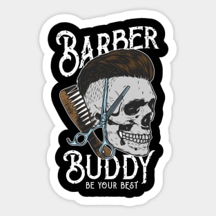 Fresh Cuts Only: The Barber’s Creed Sticker